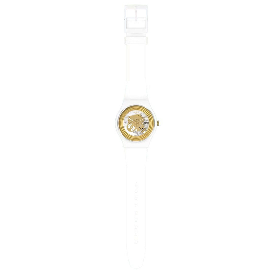 Часы Swatch New Gent Biosourced Lacquered SO29W107 — мужские, силикон