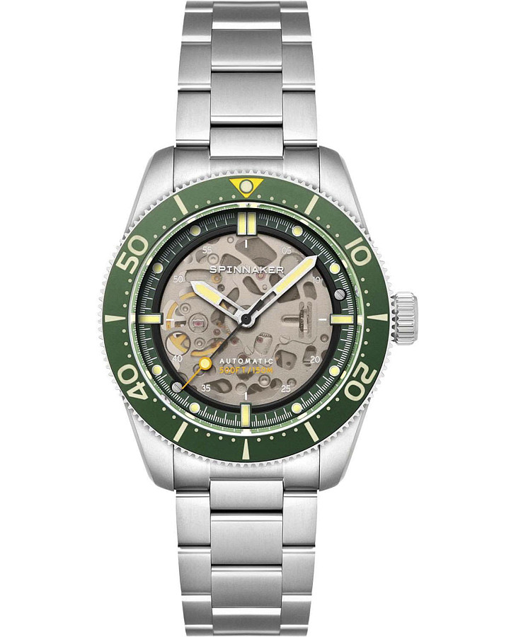 Часы Spinnaker Croft SP-5134-66 — мужские, коричневый