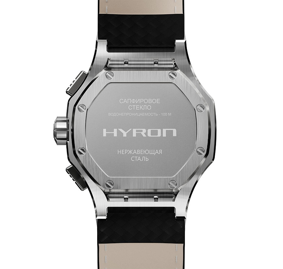 Часы Молния Hyron 0180106-1.0 — металл сталь, Россия