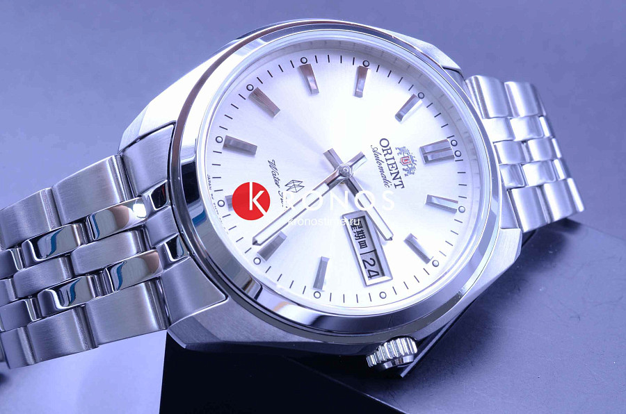 Часы Orient EM78002W (SEM78002W) — сталь металл, Япония