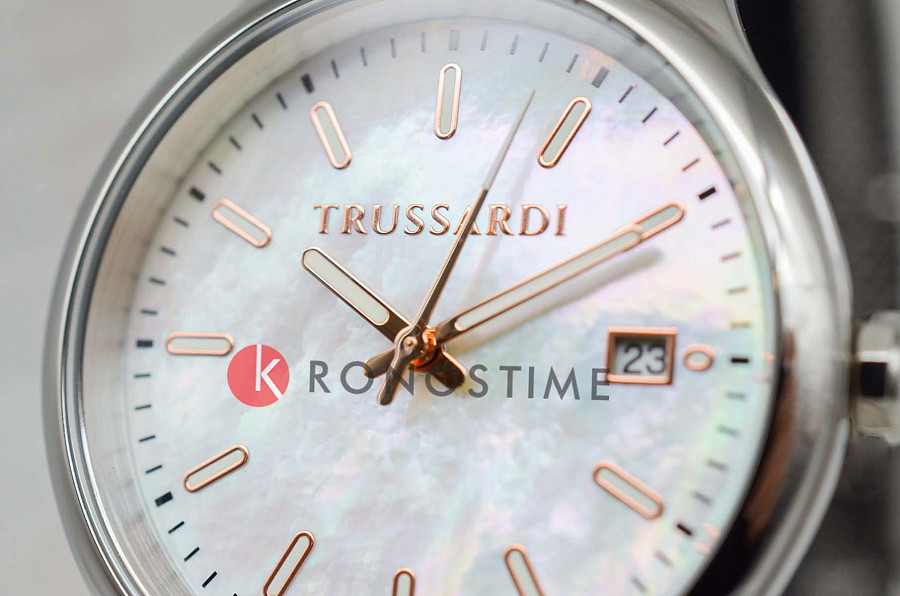 Часы Trussardi T-Vision R2453170505 — нержавеющая сталь с ip-покрытием, женские