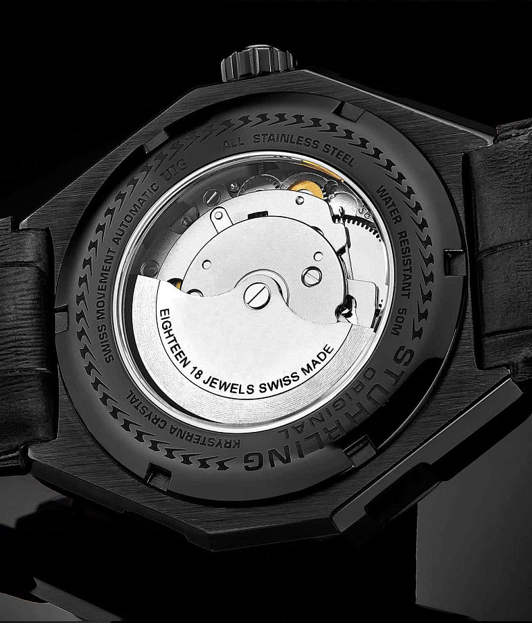 Часы Stuhrling Legacy 379.06C — кожаный, мужские