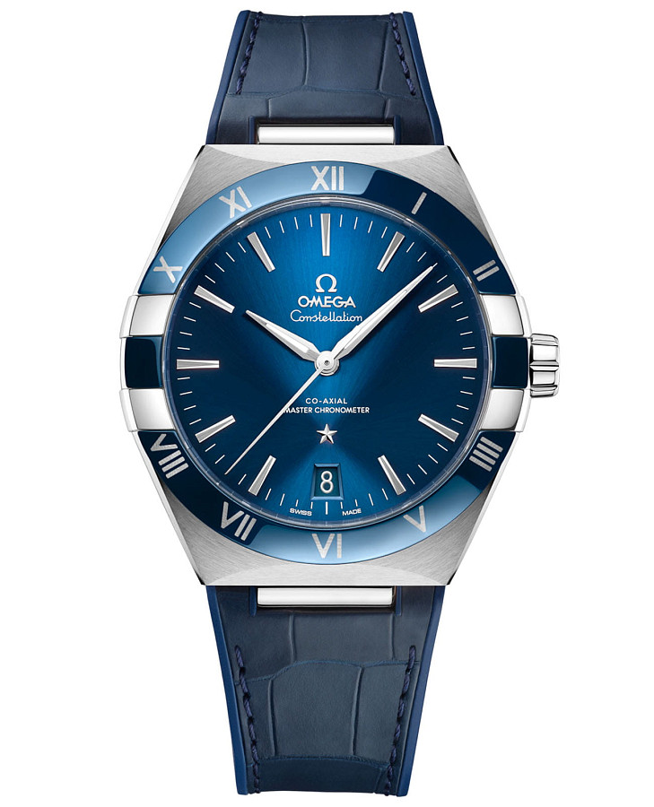 Часы Omega Constellation 131.33.41.21.03.001 — мужские, синий