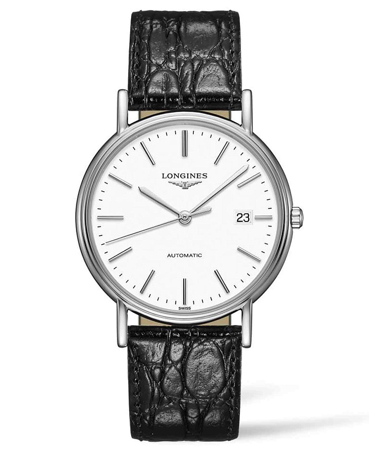 Часы Longines Presence L4.921.4.12.2 — женские, белый