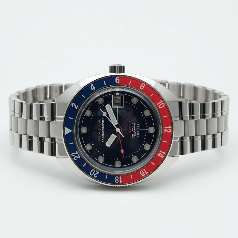 Часы Bulova Oceanographer 96B405 — США, механические