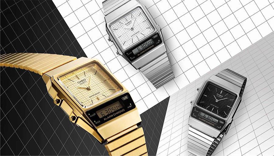 Часы Casio Vintage AQ-800E-7ADF (AQ-800E-7A) — артикул AQ-800E-7A