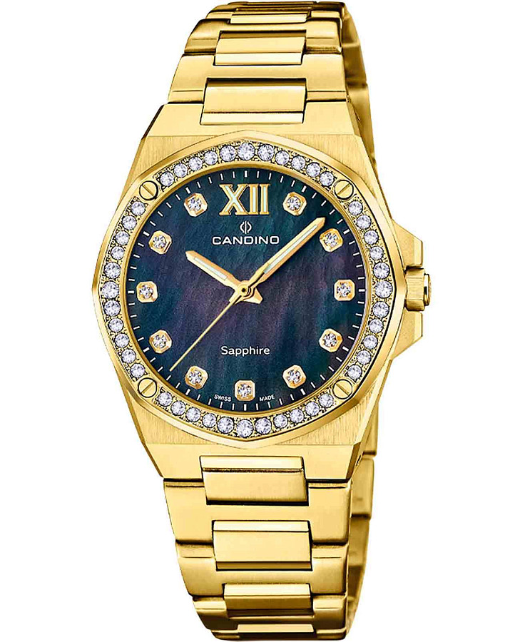 Часы Candino Lady Elegance Date C4755/4 — женские, перламутровый