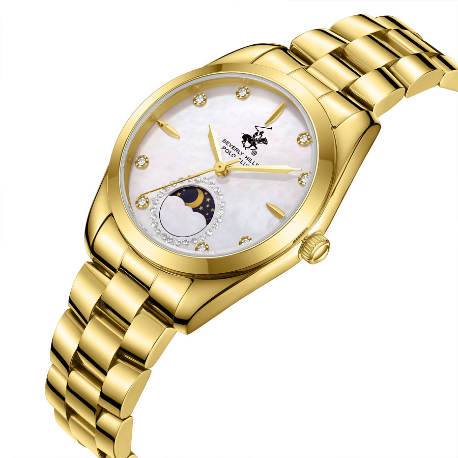 Часы Beverly Hills Polo Club BP3833X.120 — кварцевые, металл сталь