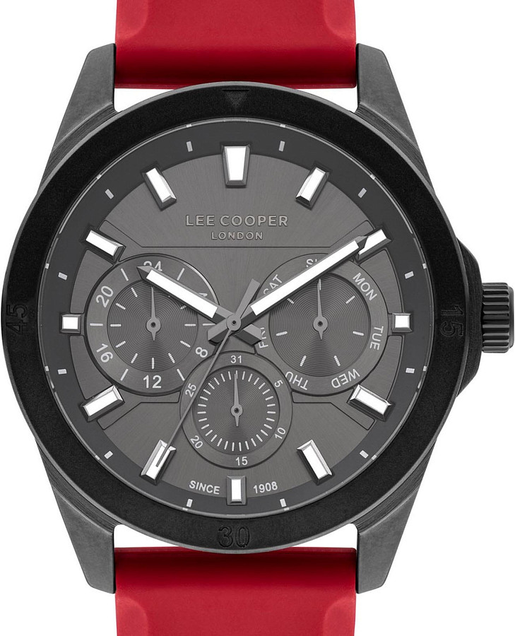 Часы Lee Cooper LC07626.668 — кварцевые, металл сталь