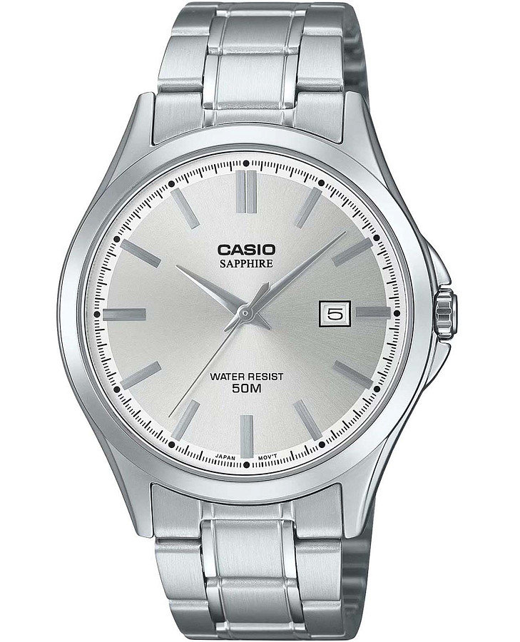 Часы Casio Collection Standard MTS-115D-7A — мужские, серебристый