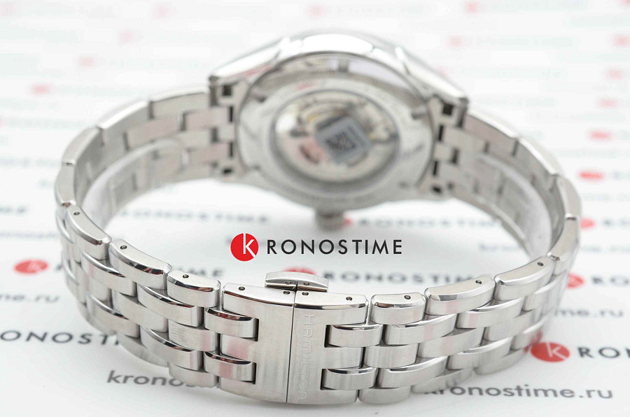 Часы Hamilton Jazzmaster Open Heart Auto H32705152 — мужские, серебристый