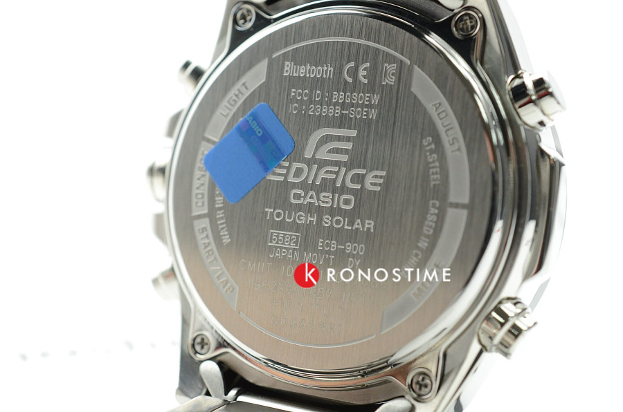 Часы Casio Edifice ECB-900DB-1C — Япония, кварцевые