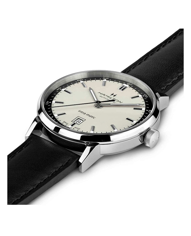 Часы Hamilton American Classic Intra-Matic Auto H38425720 — механические, Швейцария, мужские