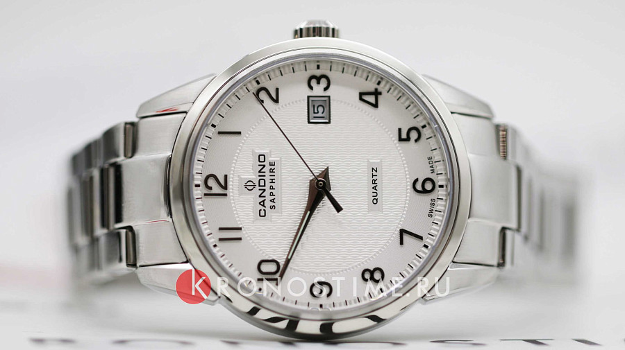 Часы Candino Couple C4711/A — кварцевые, сталь металл