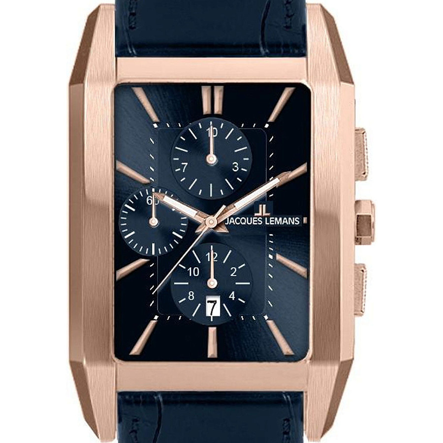 Часы Jacques Lemans Classic 1-2161G — кварцевые, сталь металл