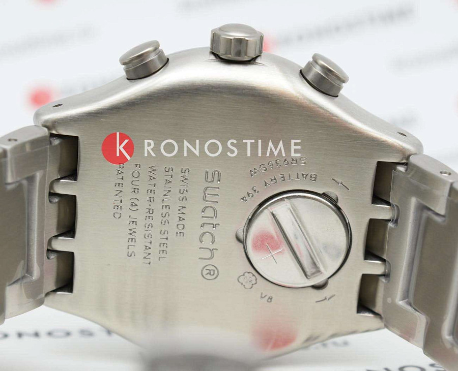 Часы Swatch I New Chrono YVS444GC — нержавеющая сталь, женские