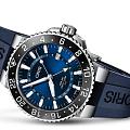 Швейцарские механические часы Oris Aquis Gmt Date 01 798 7754 4135-07 4 24 65EB, фото 2