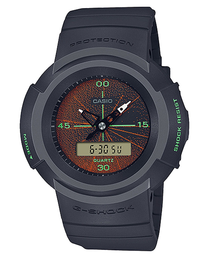 Часы Casio G-Shock AW-500MNT-1ADR (AW-500MNT-1A) — мужские, черный