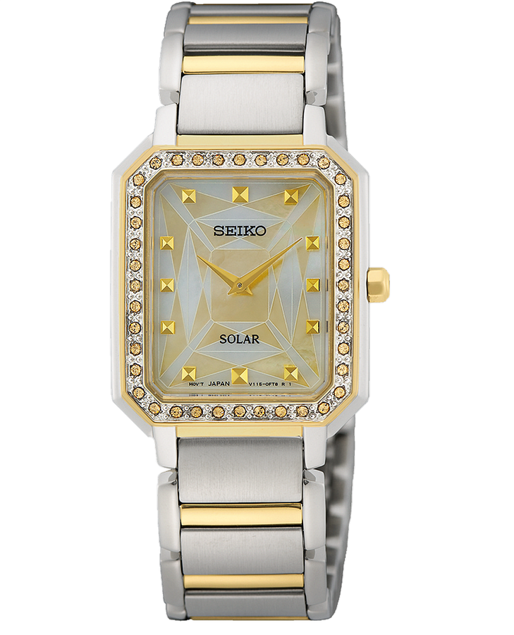 Часы Seiko Discover More SUP452P1 — женские, золотой