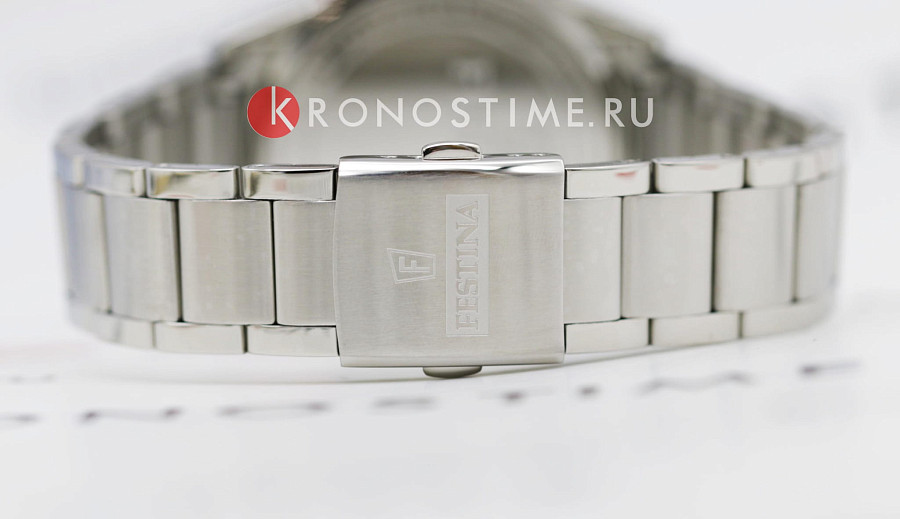 Часы Festina Timeless Chrono F20343/9 — мужские, нержавеющая сталь