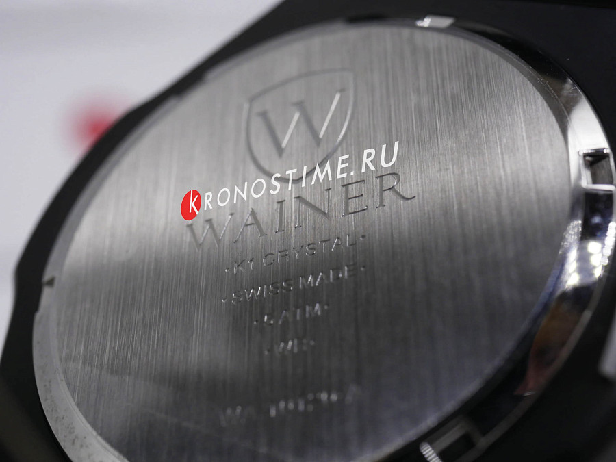 Часы Wainer Vintage WA.10120-ASET — сталь, кожаный
