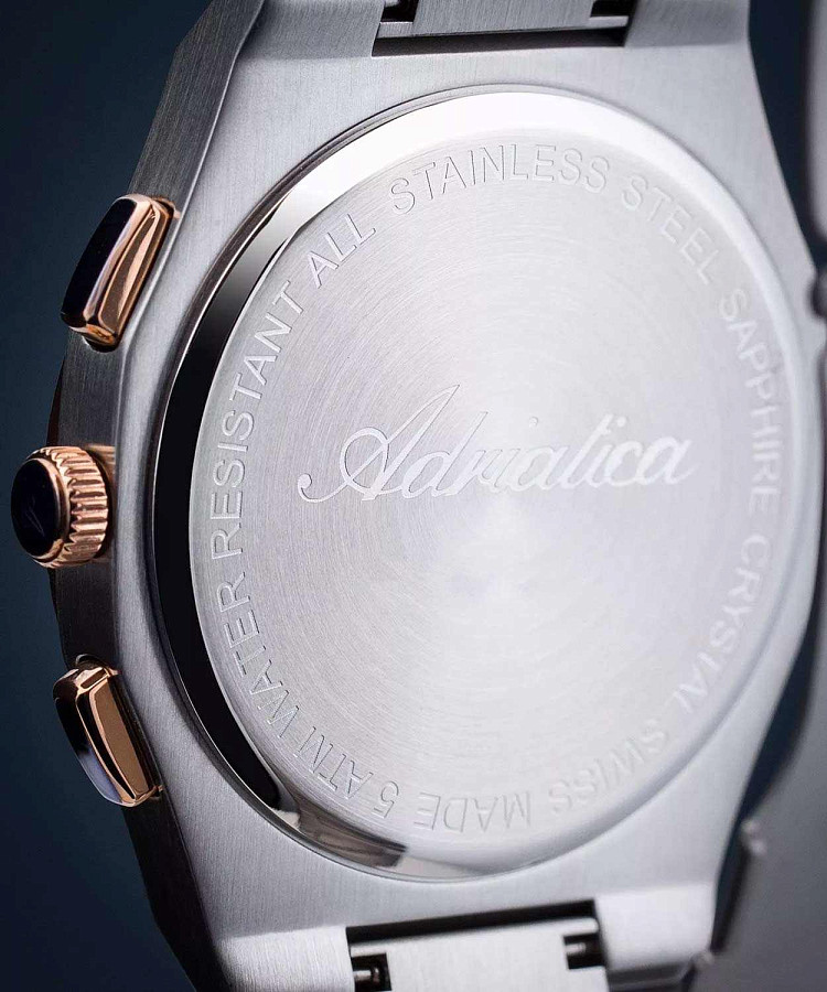 Часы Adriatica Premiere A8326.R116CH — сталь металл, Швейцария
