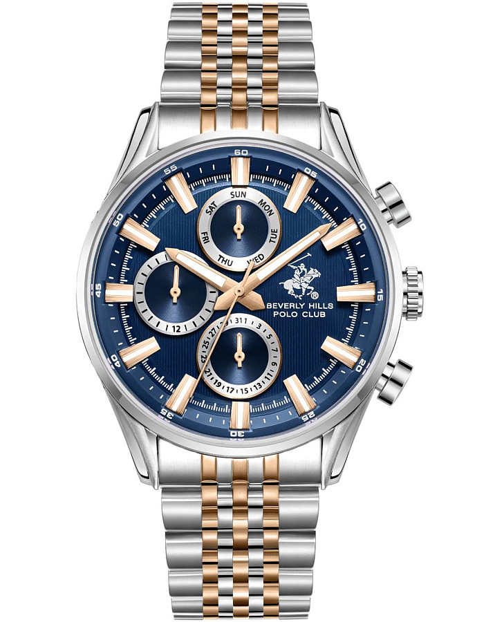 Часы Beverly Hills Polo Club BP3823X.590 — мужские, синий
