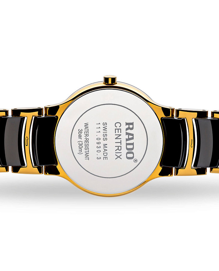 Часы Rado Centrix R30930152 — сталь керамика металл, Швейцария