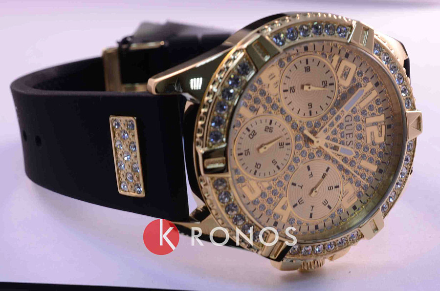 Часы GUESS W1160L1 — кварцевые, сталь металл