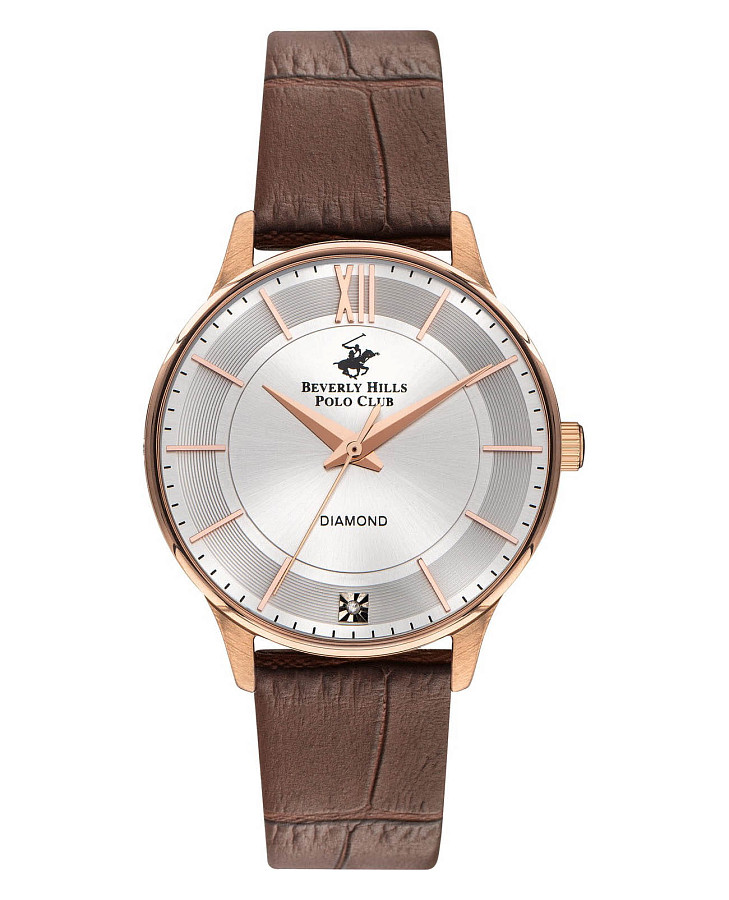 Часы Beverly Hills Polo Club BP3310X.432 — женские, серебристый