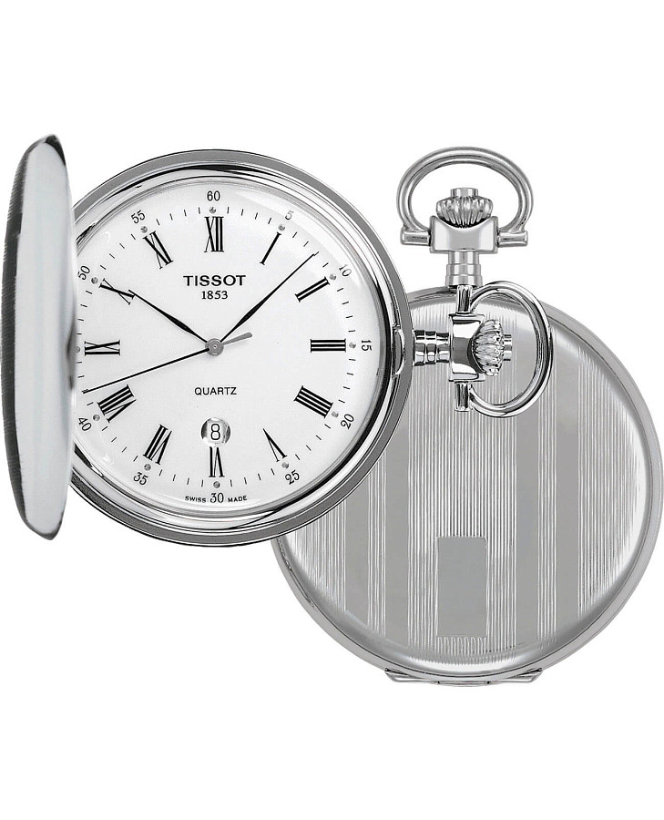 Часы Tissot Savonnette T83.6.553.13 — сталь металл, Швейцария