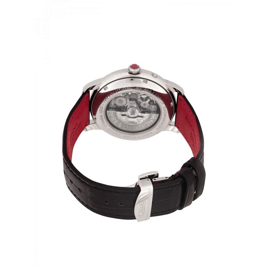 Часы Слава Революция 2600271/300-2427 — мужские, кожаный