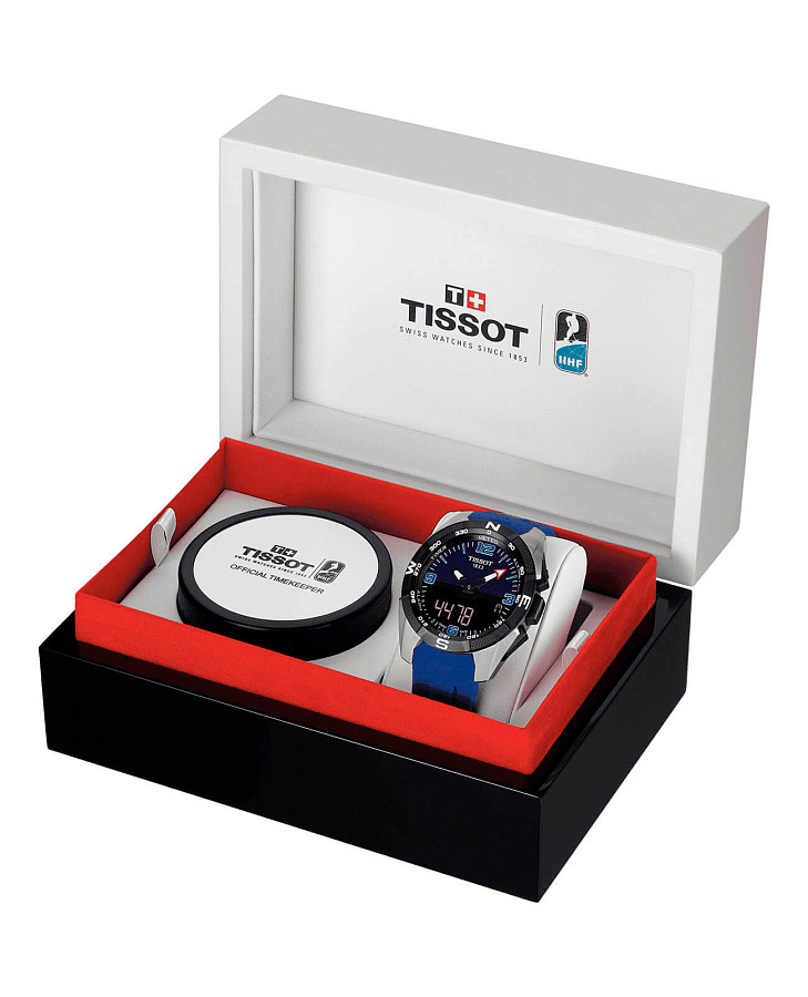 Часы Tissot T-Touch Expert Solar Ice Hockey T091.420.47.057.02 — Швейцария, кварцевые