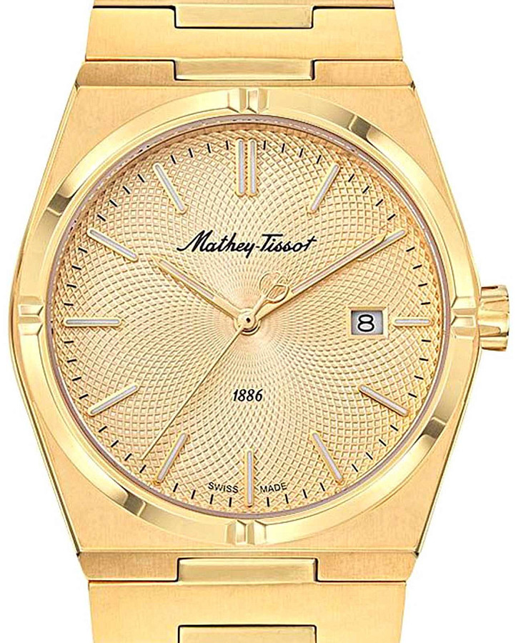 Часы Mathey-Tissot Zeus H118PDI — кварцевые, металл сталь