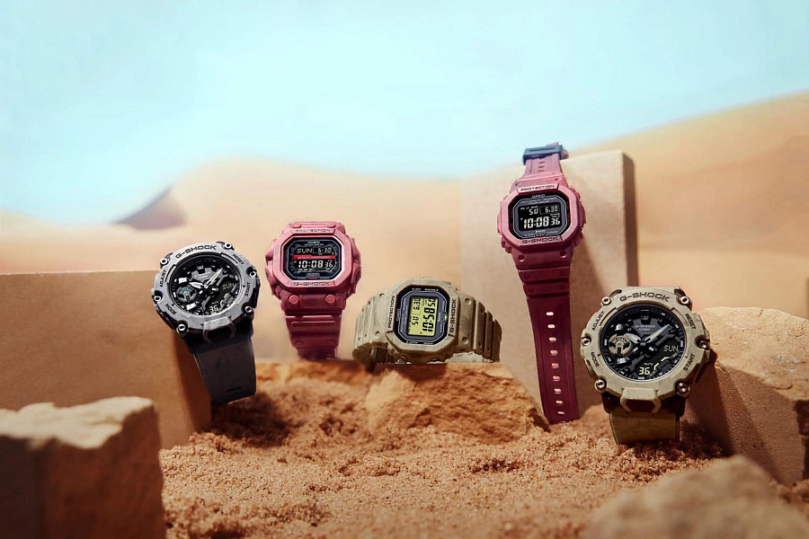 Часы Casio G-Shock GX-56SL-4 — мужские, пластик
