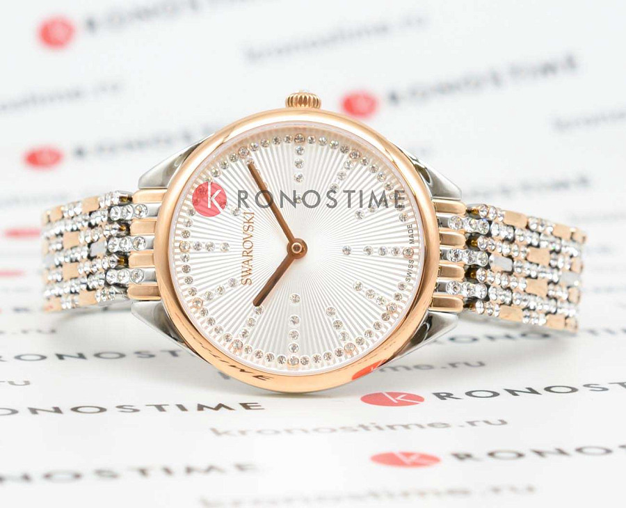 Часы Swarovski Attract 5649987 — кварцевые, сталь металл