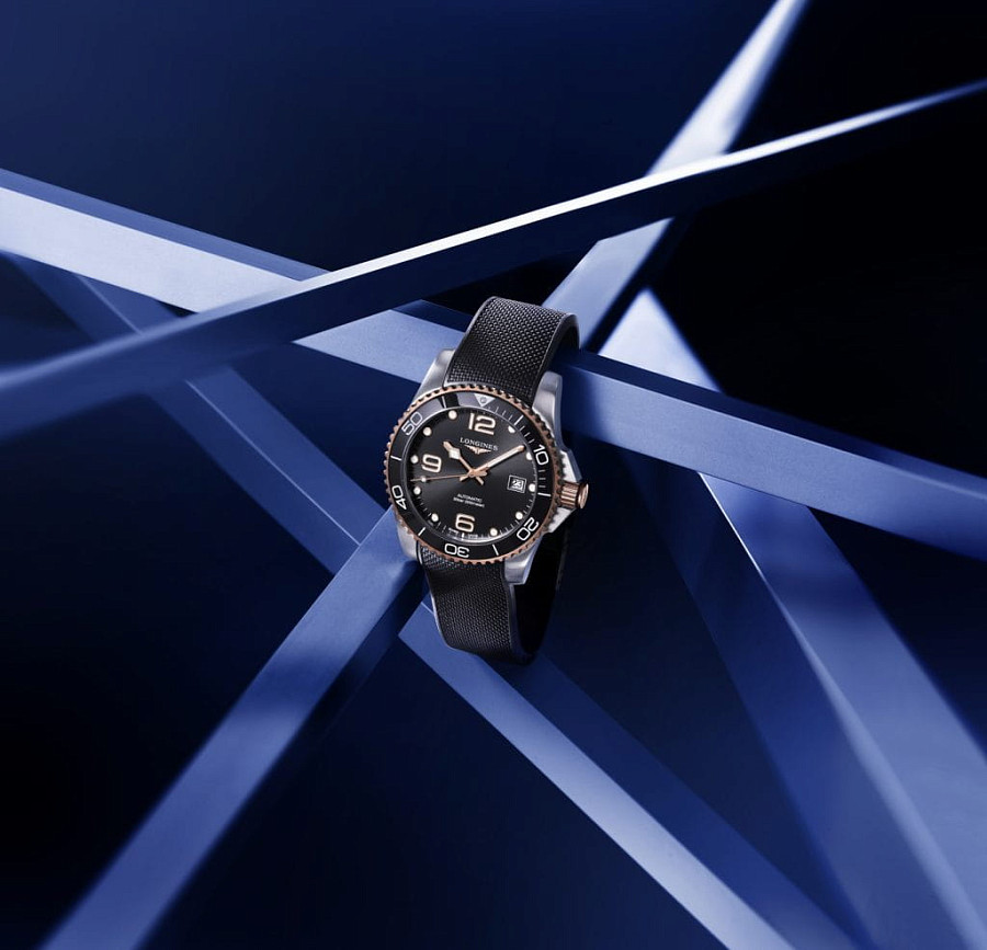 Часы Longines HydroConquest L3.781.3.56.9 — Швейцария, механические