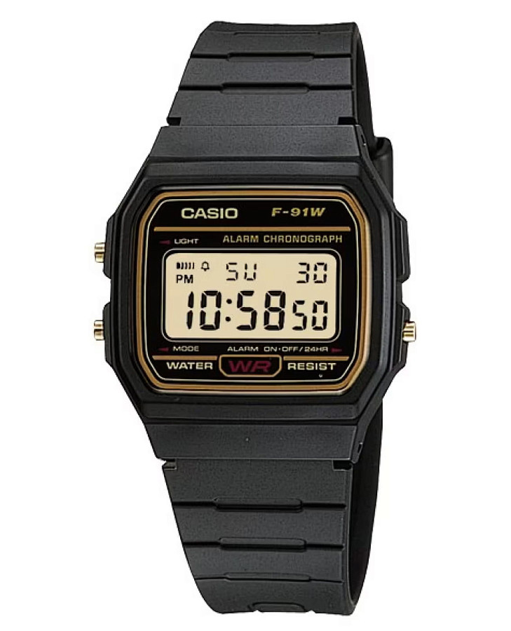 Часы Casio Illuminator F-91WG-9QDF — мужские