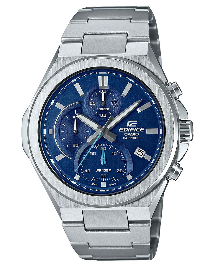 Часы Casio Edifice EFB-700D-2A — мужские, синий