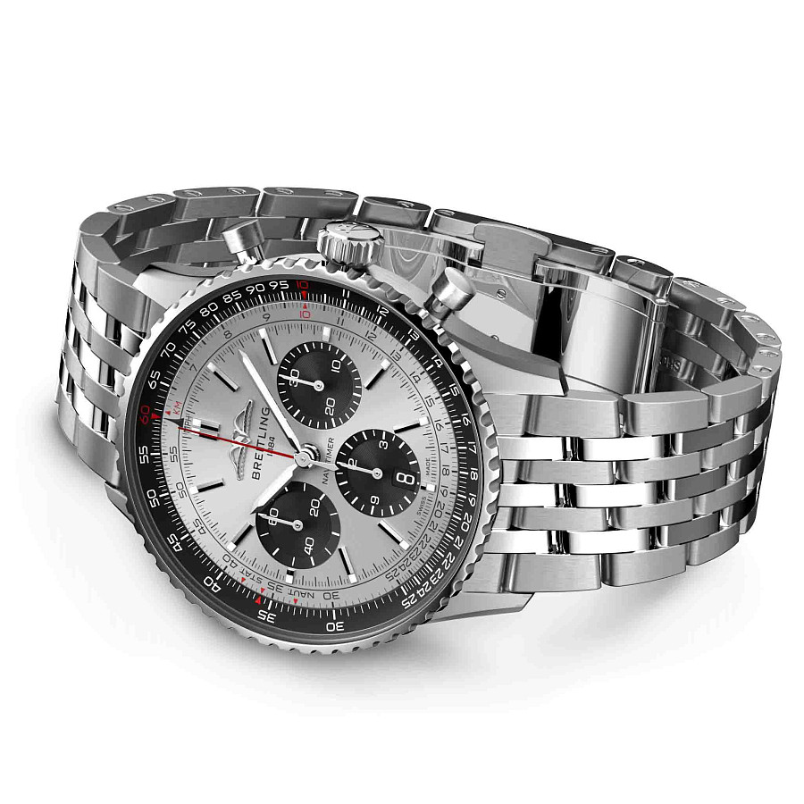 Часы Breitling Navitimer B01 Chronograph 43 AB0138241G1A1 — артикул AB0138241G1A1