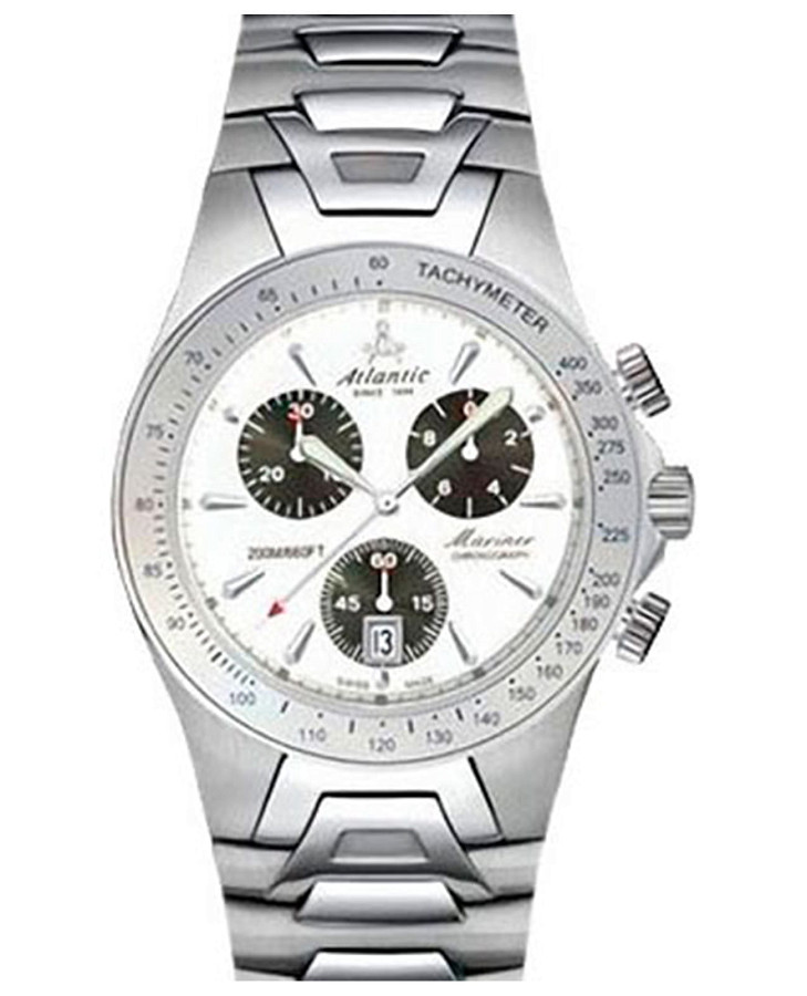 Часы Atlantic Mariner Chronograph 80475.41.12 — мужские, белый