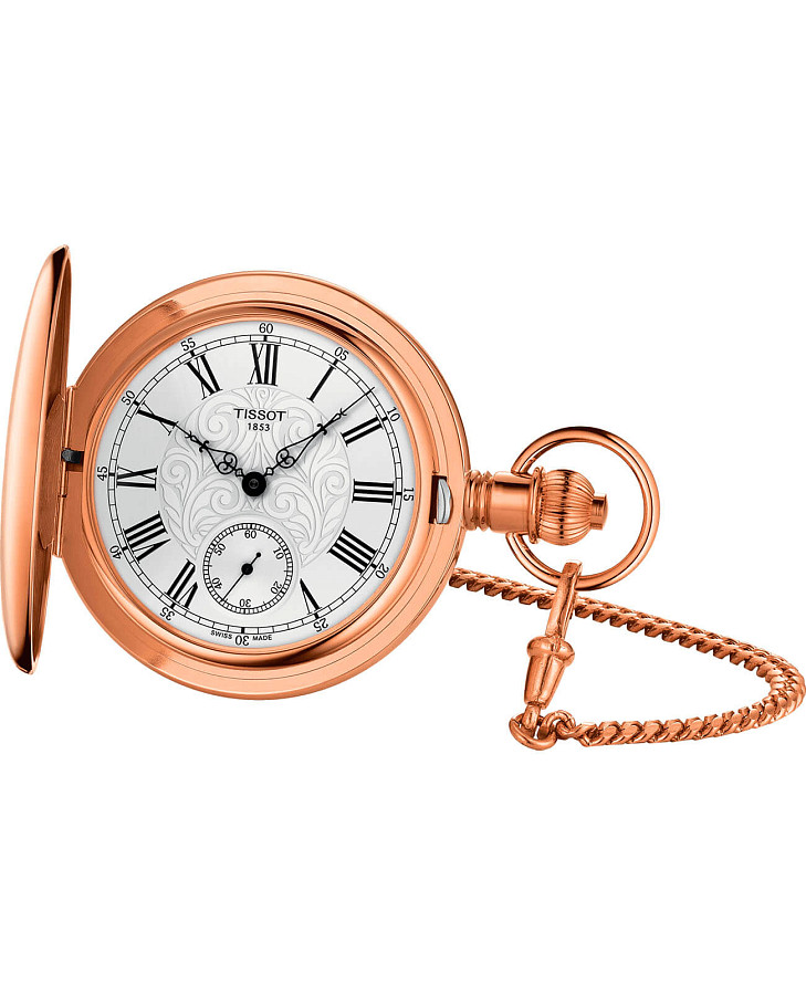 Часы Tissot Savonnette Mechanical T864.405.99.033.01 — латунь, мужские