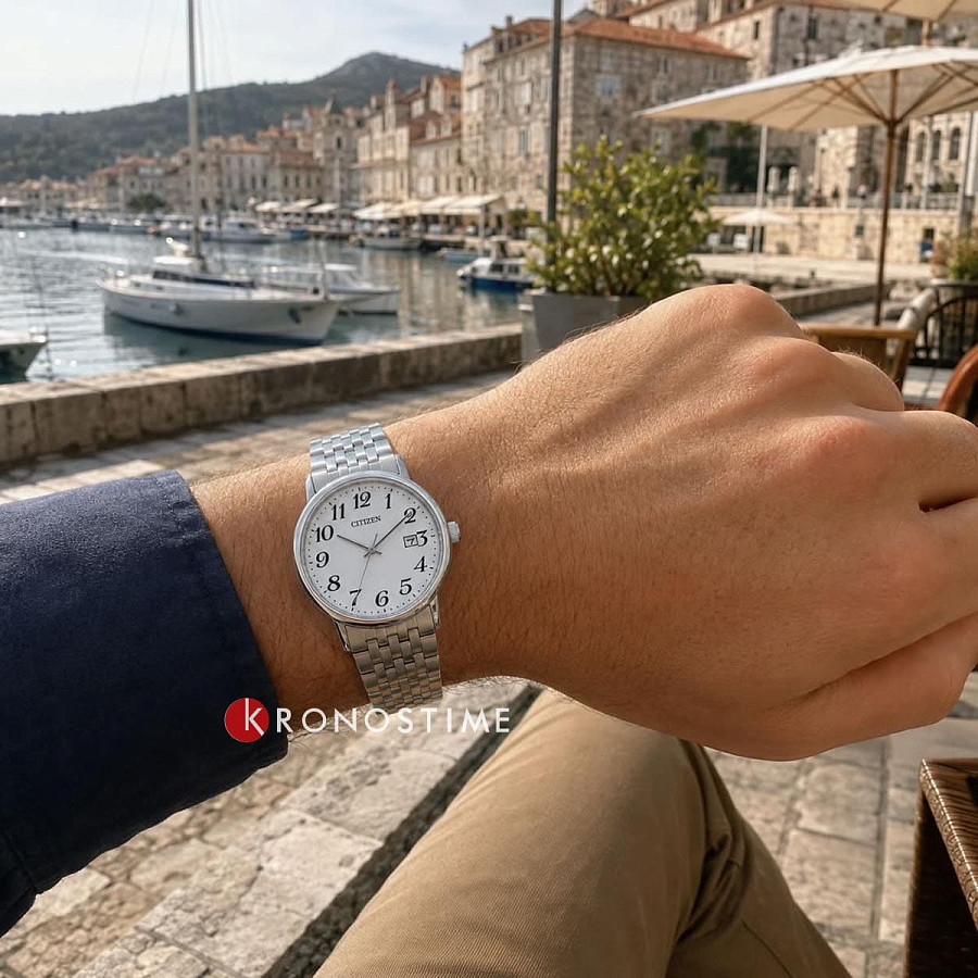 Часы Citizen Eco-Drive BM6770-51B — мужские, нержавеющая сталь