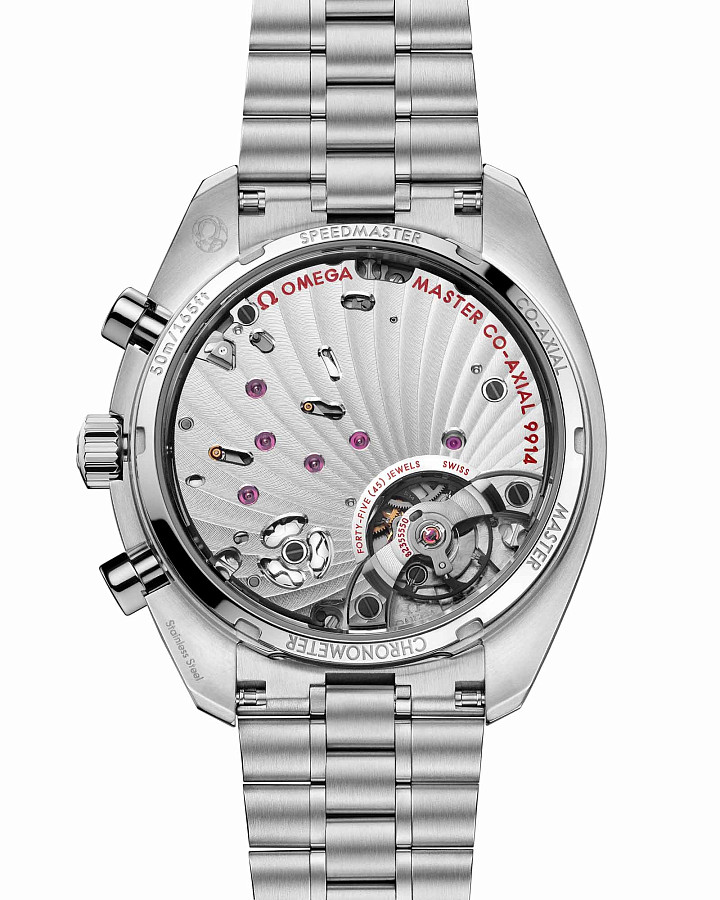 Часы Omega Speedmaster Moonphase 304.30.43.52.06.001 — механические, сталь металл