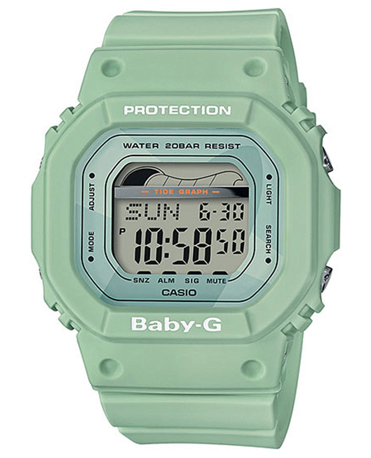Часы Casio Baby-G BLX-560-3E — женские, серый
