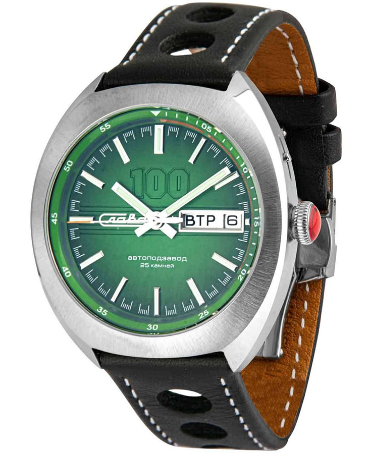 Часы Слава Мир 9010576/300-2427 — механические, металл сталь
