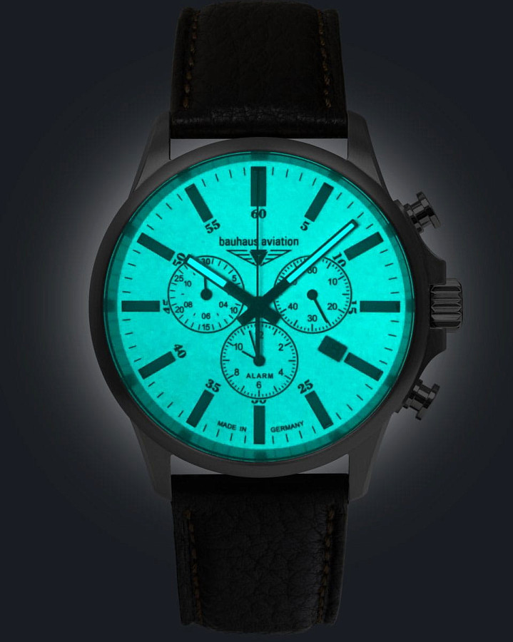 Часы Bauhaus Aviation 28805 — кварцевые, титан