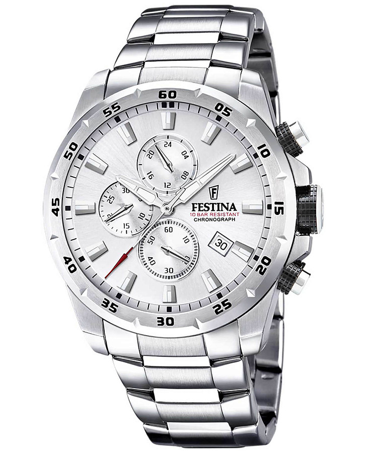 Часы Festina Chrono Sport F20463/1 — мужские, серебристый