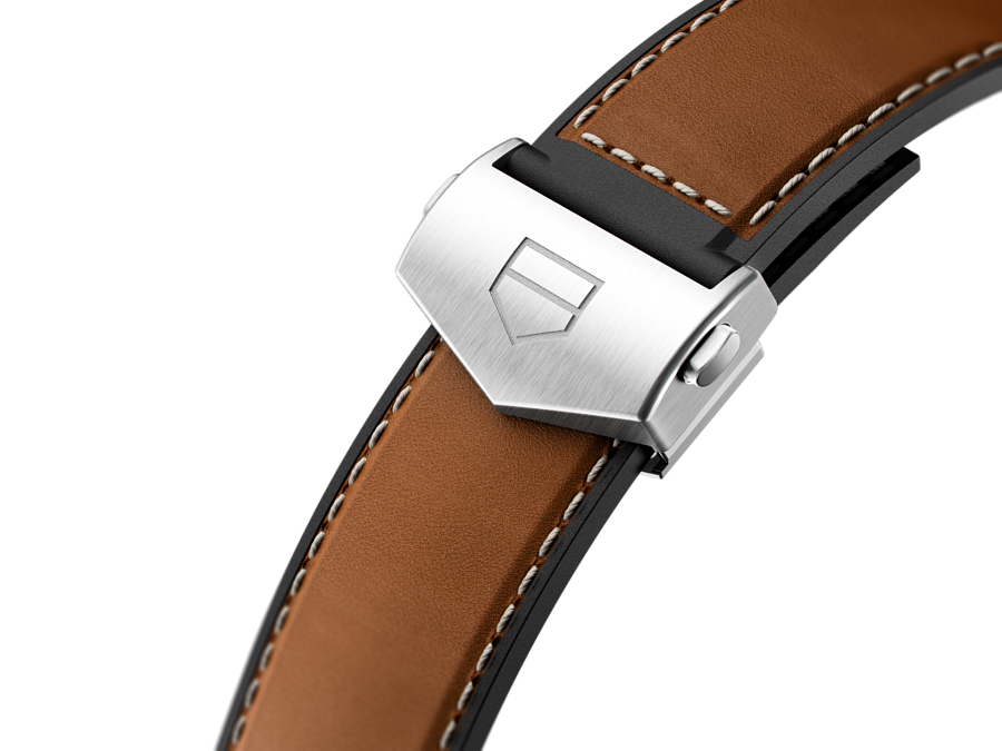 Часы TAG Heuer Carrera CBG2010.FT6144 — кожа + каучук, мужские