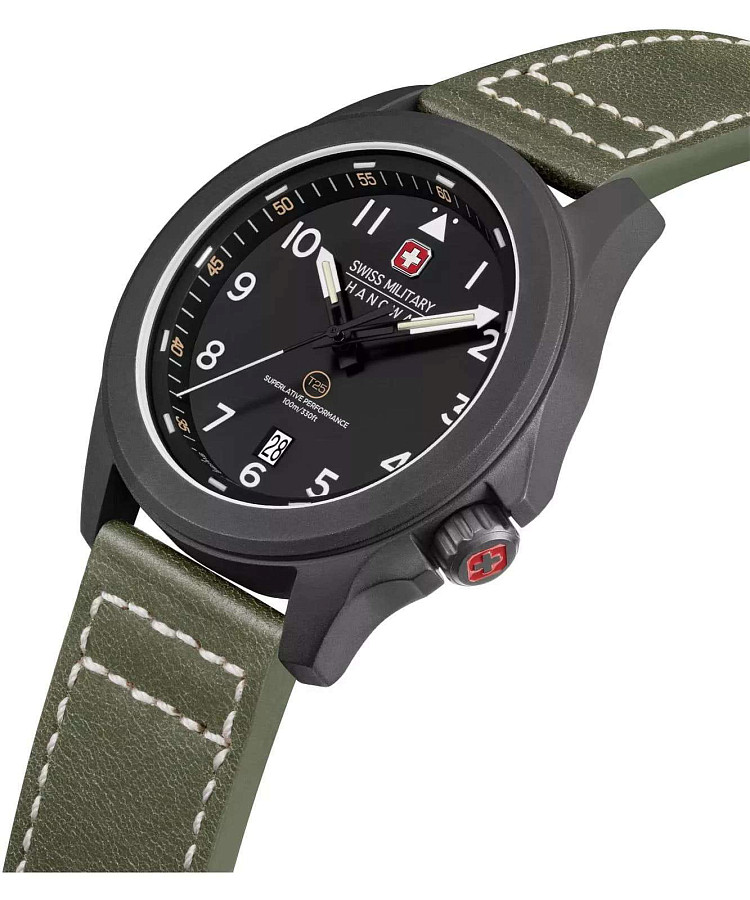 Часы Swiss Military Hanowa SMWGB0005240 — кварцевые, сталь металл